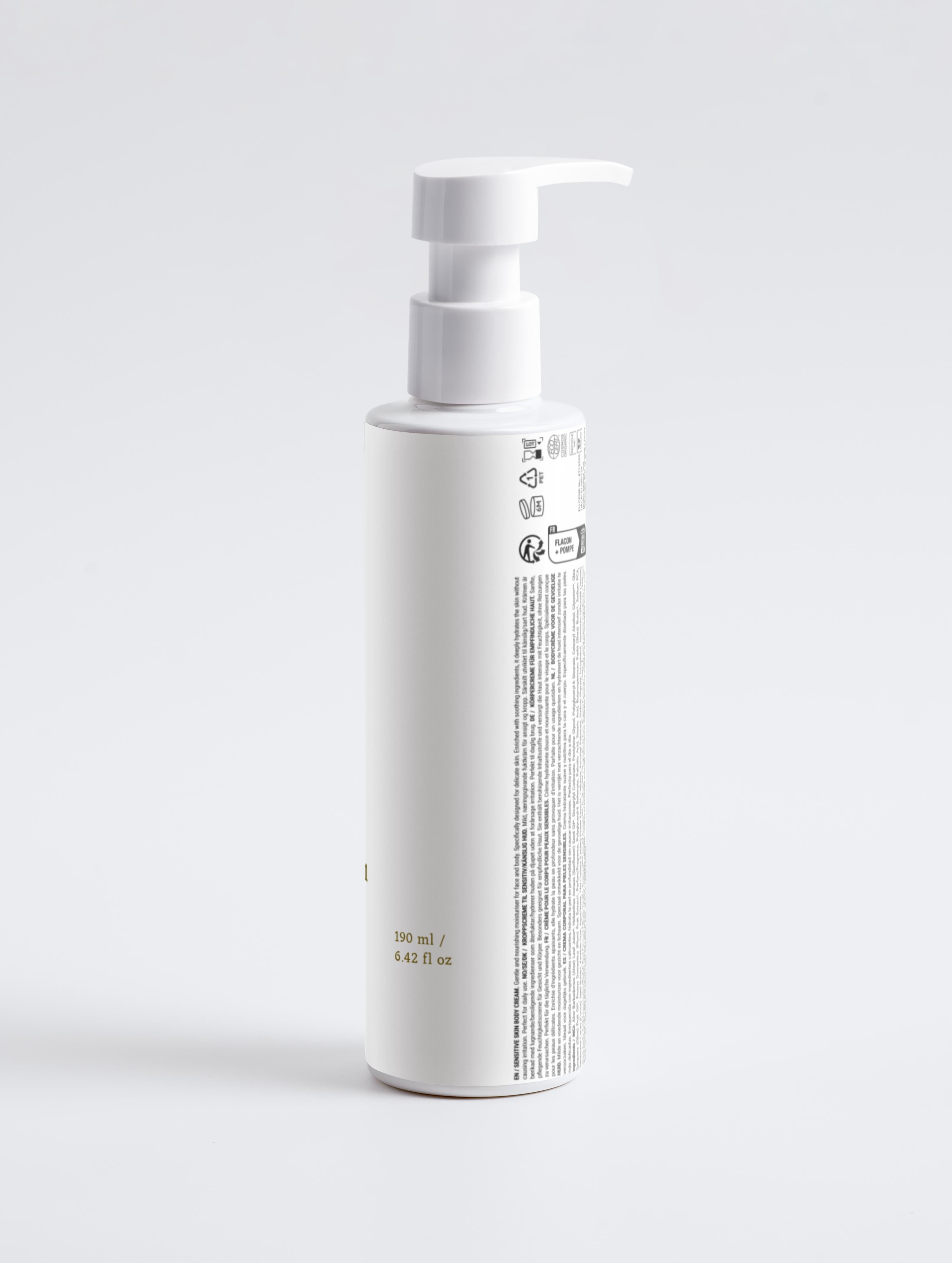 LaidbyLasaia Sensitive Skin Body Cream 190 ml/ 6.42 fl oz