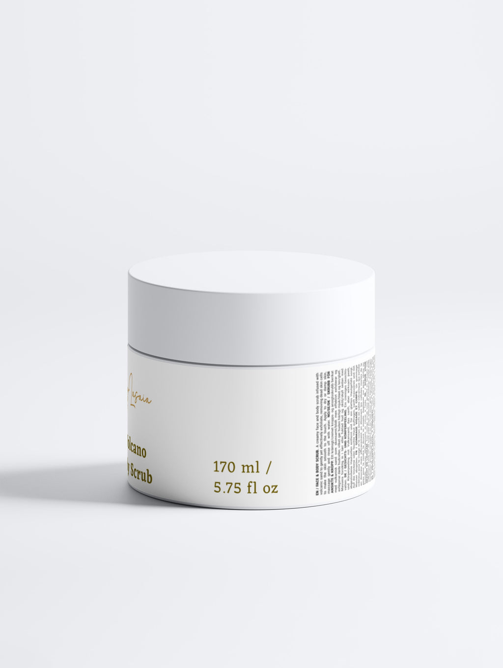 LaidbyLasaia Icelandic Volcano Face & Body Scrub 170 ml/ 5.75 fl oz