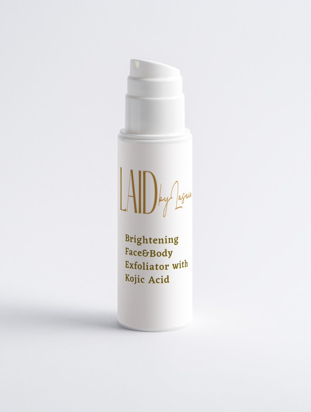 LaidbyLasaia Brightening Face&Body Exfoliator with Kojic Acid 150 ml/ 5.07 fl oz